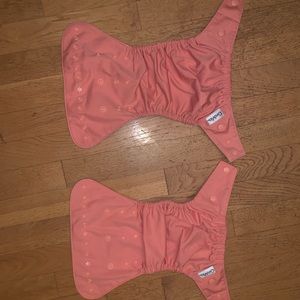 2 used groVia Diaper Shells